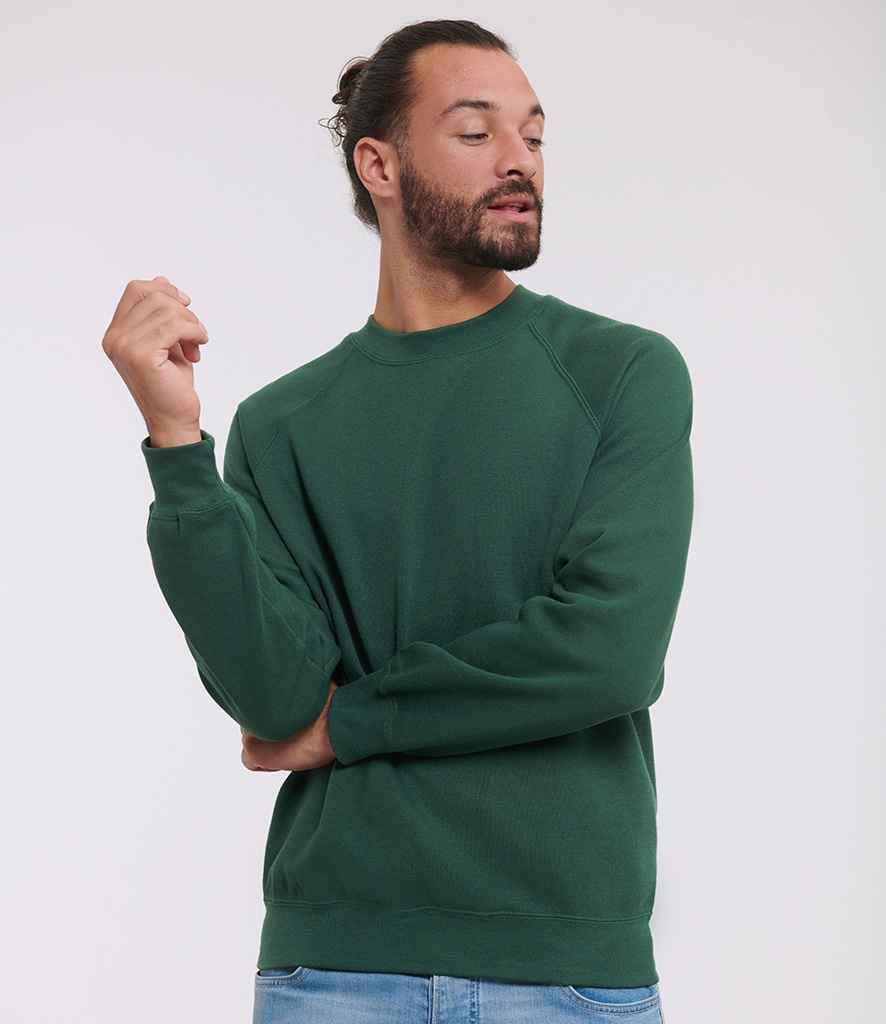 Russell Authentic Sweatshirt - Green Hare Designs Catalogue